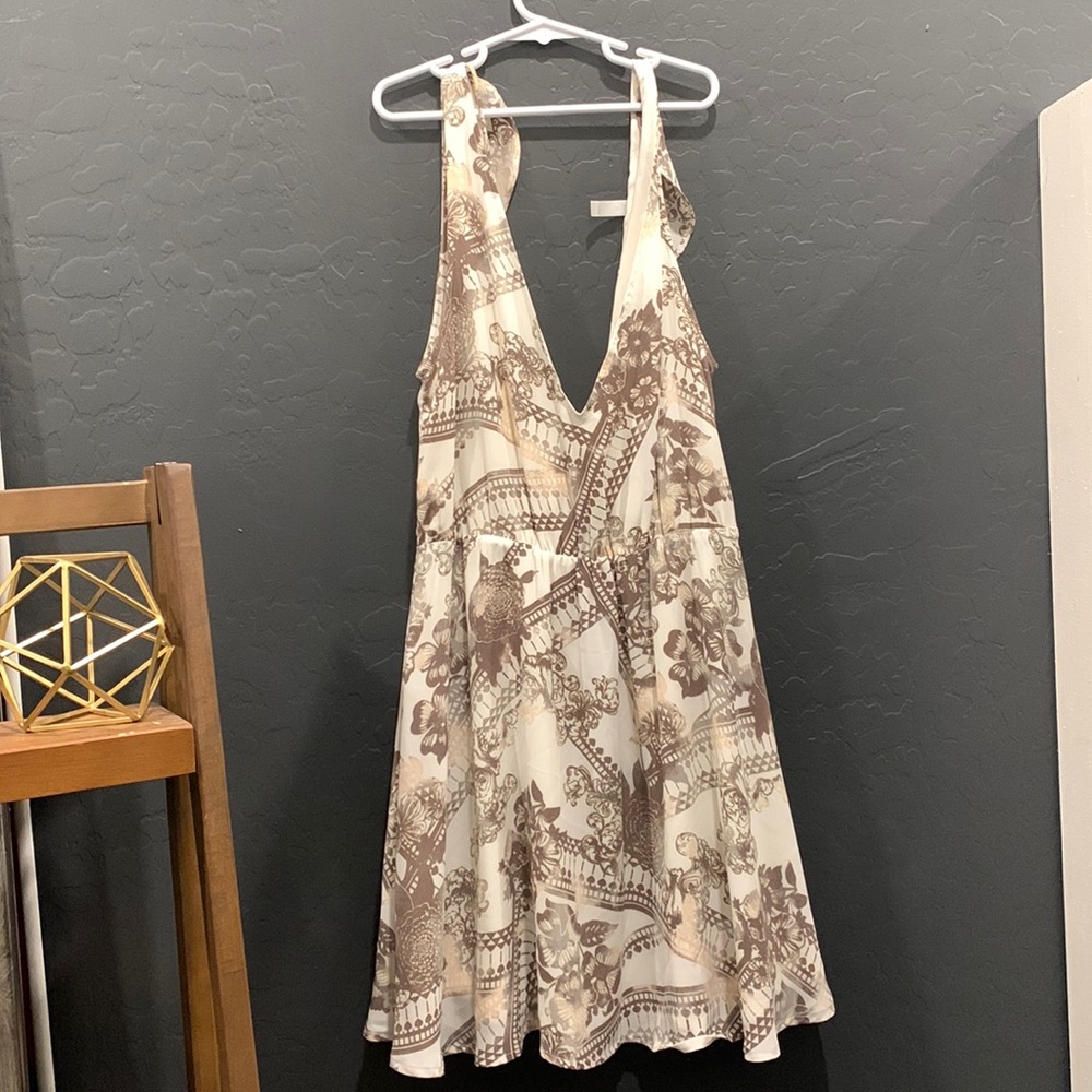 Low cut mini dress